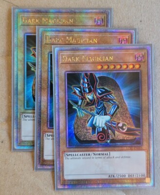 3x Dark Magician (LC01-EN005) (Quarter Century Secret Rare)-image