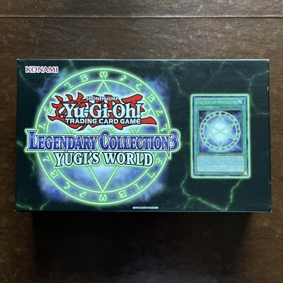 BOX ONLY  YuGiOh Legendary Collection 3 Yugi’s World LCYW Booster Box ONLY-image