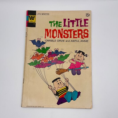 VTG Little Monsters Comic Book Orrible Orvie & Awful Annie #17 Whitman 1966-image