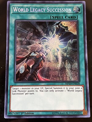 Yu-Gi-Oh! TCG World Legacy Succession 2019 Gold Sarcophagus Tin Mega Pack...-image