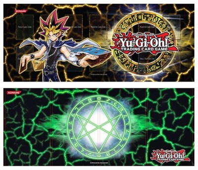 YU-GI-OH Legendary Collection 3 Two-Sided Hard-Backed Play Mat PERFECT MINT! -image