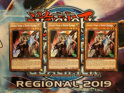 *EURO* Ghost Ogre & Snow Rabbit - MP22-EN255 - Prismatic Secret - 1st Ed NM x3-image