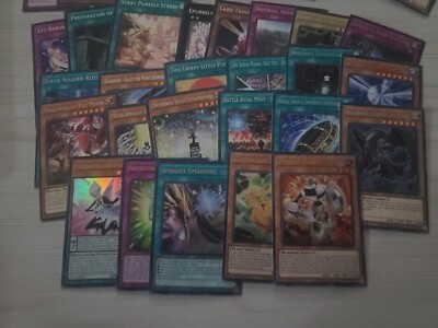 Yugioh Random Bulk Collection 40 Common/50 Rare Or Higher Cards-image