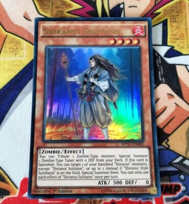 ( SHIRANUI SOLITAIRE ) - Ultra Rare - MP17-EN082 - 1st NM - Yu-Gi-Oh-image