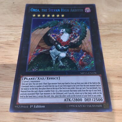 Yu-Gi-Oh! TCG Orea, the Sylvan High Arbiter 2018 Mega Tin Pack MP15-EN028 1st...-image