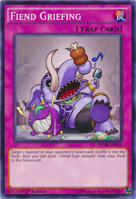 Fiend Griefing - MP16-EN035 - Common - 1st Edition NM YuGiOh!  2016 Mega-Tin Meg-image