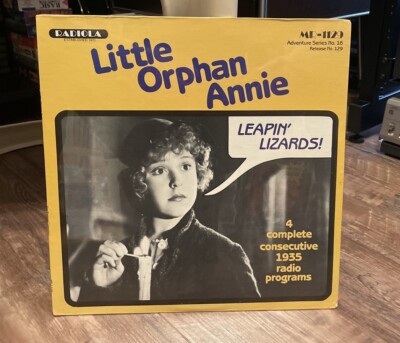 Little Orphan Annie - 1935 Radio Show - Radiola MR-1129 1981 Vinyl ~ NEW SEALED-image