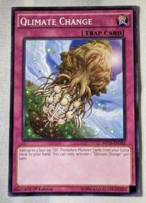 Yu-Gi-Oh! TCG: Qlimate Change: Mega Pack: MP15-EN182: 1st Edition: Common-image