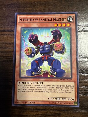 Superheavy Samurai Magnet MP16-EN179 2016 Mega-Tins Mega Pack 1st Edition-image