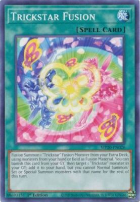YGO-4x-Near Mint-Trickstar Fusion - MP20-EN026 - Common - 1st Edition-2020 Mega--image