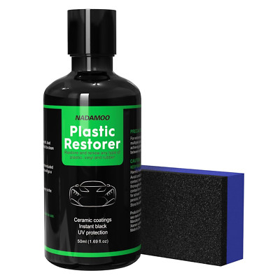 Plastic Restorer 50Ml, Highly Concentrated Ceramic Coating for Cars, Back to Bla-image