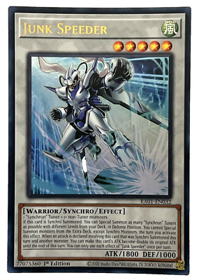 YuGiOh! - Junk Speeder - Secret Rare -image