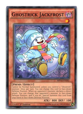Ghostrick Jackfrost - MP14-EN202 1st Edition - YuGiOh-LP-image