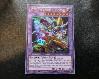XYZ-Dragon Cannon LCKC-EN061 Unlimited Ultra Rare Yugioh Card LP-image