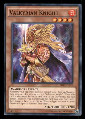 Yugioh Valkyrian Knight #LDK2-ENJ21 Legendary Decks II LP-image
