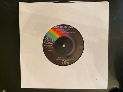 BUY 1 GET 1 FREE - Roger Daltrey - AVENGING ANNIE/THE PRISONER - MCA 45 VG+/EX-image