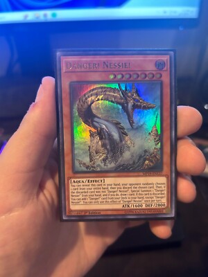 Yu-Gi-Oh! TCG Danger! Nessie! 2019 Gold Sarcophagus Tin Mega Pack MP19-EN137 1st-image