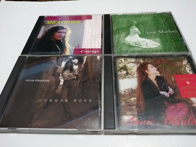 Annie Meadows lot of 4 CD's + autograph-Courage /Memories/Endless/Common Bond -image
