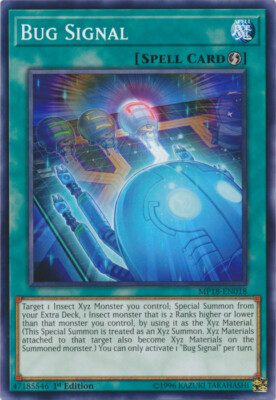Bug Signal - MP18-EN018 - Common - 1st Edition NM YuGiOh!  2018 Mega-Tin Mega Pa-image