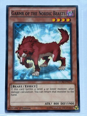 Yu-Gi-Oh Garmr of the Nordic Beasts LC5D-EN179 Common 1st Edition NM-image