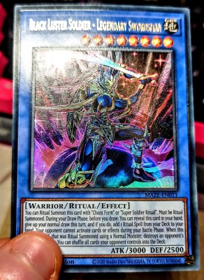 Yu-Gi-Oh! Ultimate Rare Style Black Luster Soldier - Legendary Swordsman-image