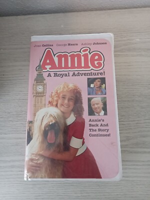 Annie: A Royal Adventure (VHS, 1995, Closed Caption Clam Shell Case)-image