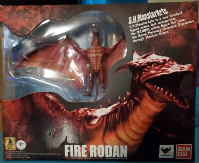 S.H. Monsterarts Fire Rodan Bandai Godzilla Figure-image