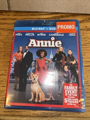 Annie Blu-ray & DVD 2 disc set musical movie 2014 remake Jamie Foxx Rose Byrne!-image