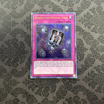 Yu-Gi-Oh Eradicator Epidemic Virus LCKC-EN048 Ultra Rare-image