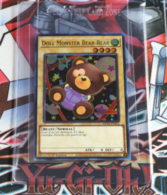 YuGiOh Doll Monster Bear-Bear MP23-EN052 1st Edition Super Rare-image