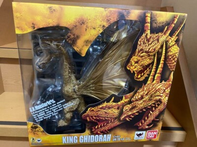 S.H.MonsterArts King Ghidorah 2012 Tamashii Nations Bandai Godzilla Figure-image