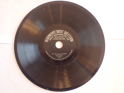 HARMONY DISC 78 RPM RECORD (STANDARD) ANNIE LAURIE, THE LAST ROSE OF SUMMER 10-image