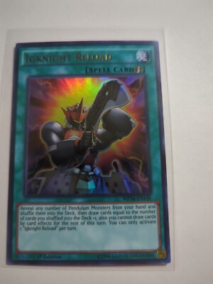 Yu-Gi-Oh! TCG Igknight Reload MP16-EN148 1st Edition Ultra Rare Near Mint-image