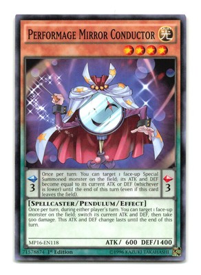 Performage Mirror Conductor - MP16-EN118 1st Edition - YuGiOh-LP-image