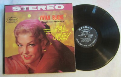 VIVIAN BLAINE LP -- Mercury # SR-60051 -- PAL JOEY, Annie Get Your Gun-image