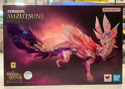 S.H.MonsterArts Mizutsune figure 31cm Monster Hunter Rise Sunbreak via FedEx-image