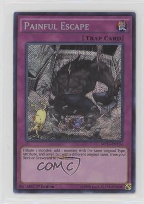 2016 Yu-Gi-Oh! Mega-Tin Mega Pack 1st Edition Painful Escape #MP16-EN162 0n64-image