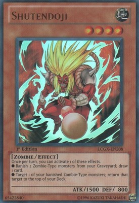 Shutendoji - LCGX-EN208 - Ultra Rare - Unlimited Edition - Moderately Played-image