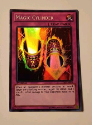 Yugioh LCYW-EN099 Magic Cylinder Super Rare 1st Edition NM-image