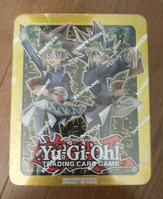 YuGiOh 2017 Mega Tin Yami Yugi & Yugi Muto Collector Tin Sealed-image
