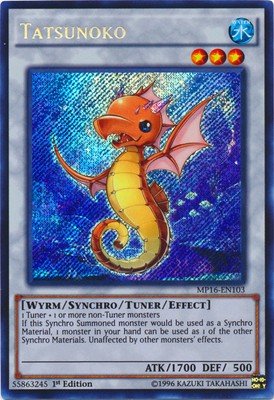 Tatsunoko - MP16-EN103 - Secret Rare - 1st Edition Near Mint 2016 Mega Tin Singl-image