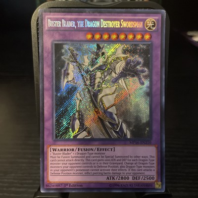 Yugioh! LP Buster Blader, the Dragon Destroyer Swordsman - MP16-EN210 - -image