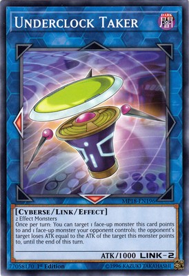 Underclock Taker - MP18-EN196 - Common - 1st Edition - Moderately Played-image