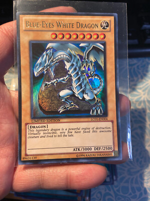 Yugioh! LP Blue-Eyes White Dragon - LC01-EN004 - Ultra Rare - Limited Edition NM-image