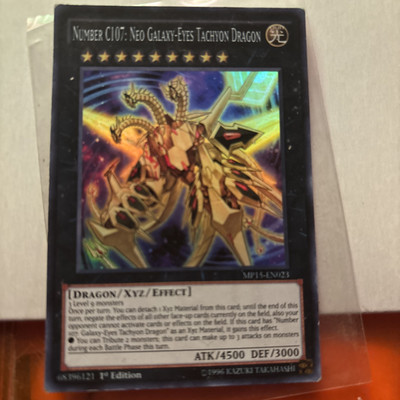Number C107: Neo Galaxy-Eyes Tachyon Dragon MP15-EN023 2015 Mega-Tins Mega Pack-image