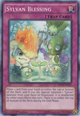 1x Sylvan Blessing - MP14-EN232 - Common - 1st Edition MP14 - 2014 Mega-Tin Mega-image