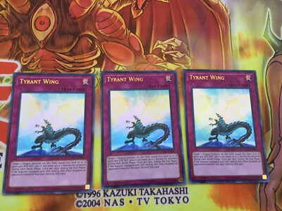 LCKC-EN054 YUGIOH 3 X TYRANT WING LEGENDARY COLLECTION KAIBA ULTRA-image