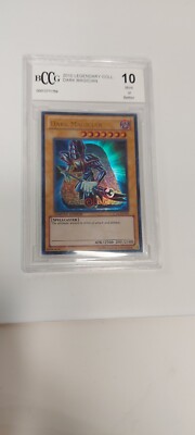 Yugioh Dark Magician Cards  Legendary Collection  BCCG 10 Mint Limited LC01-image