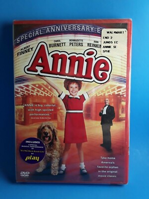 Annie (DVD 2004)☆Special Anniversary Edition☆Brand New Factory Sealed☆Ships Free-image