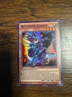 Yu-Gi-Oh! - 2016 Mega-Tin Mega Pack Beginning Knight 2016 MP16-EN123 1st Edition-image